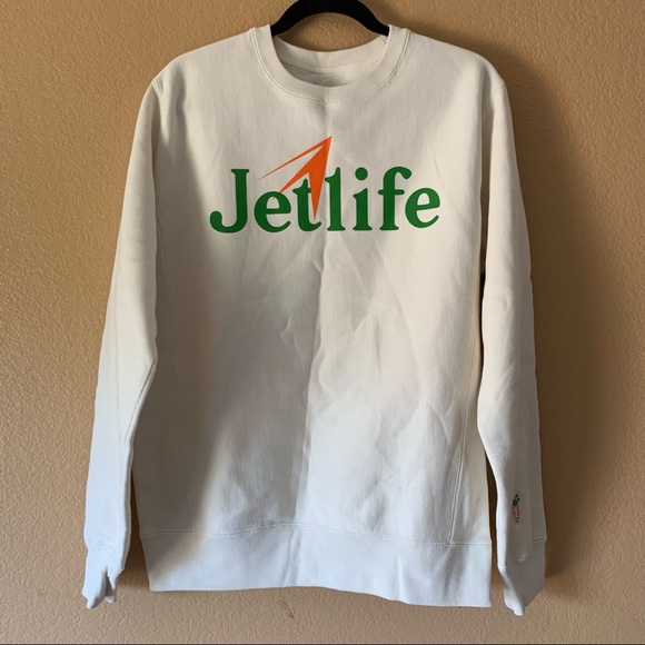 carrots jetlife crewneck - off white - size small - Picture 3 of 10
